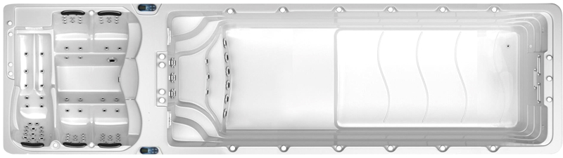 Swim-Spa Deep Sea Vogelperspective